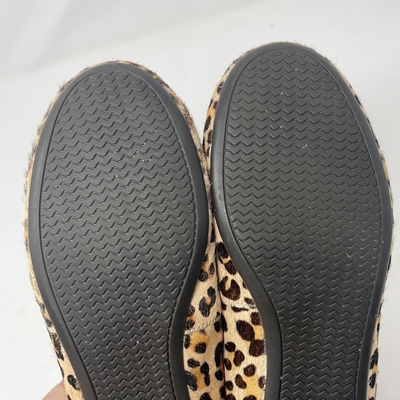 Sperry Calf Hair Leopard and Gold Slip On Shoe - Picture 10 of 13